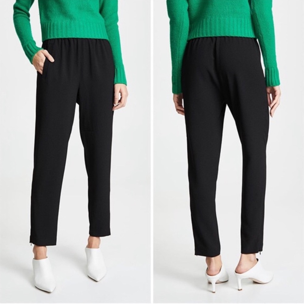 GANNI High Rise Elastic Pants size M